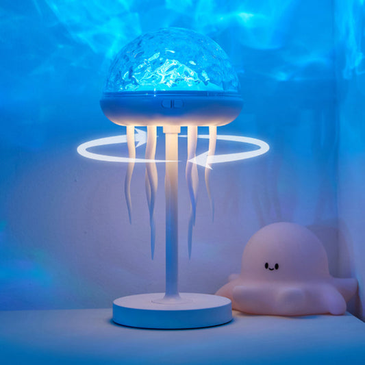 Lampe aurore méduse rechargeable avec télécommande