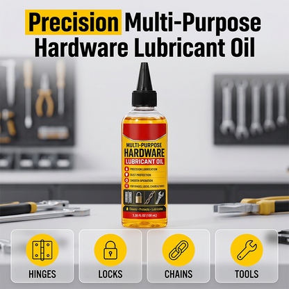 📢📢50% DE RÉDUCTION !! ⏰🔧 Huile Lubrifiante Polyvalente 4-en-1 – 30/100 ml – Anti-Rouille & Anti-Grincement for Charnières, Cadenas, Vélo & Outils