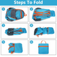 Sac à dos de camping pliable et imperméable