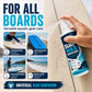 Spray démaquillant pour planches de surf, formule nettoyante à action rapide