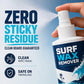 Spray démaquillant pour planches de surf, formule nettoyante à action rapide