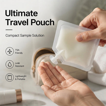 Mini Travel Refillable Squeeze Pouches