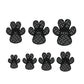 Lot de 4 coussinets anti-dérapants, imperméables et jetables pour pattes de chien
