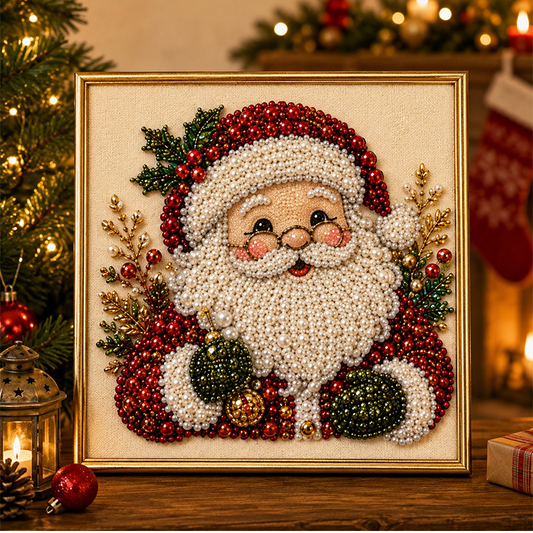 Kit de peinture de Noël en perles et strass