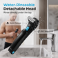🌀 50% DE RÉDUCTION ! 🪒 Rasoir Électrique pour le Dos – ABS – Manche Pliable 180° & Autonomie 60 min for Homme
