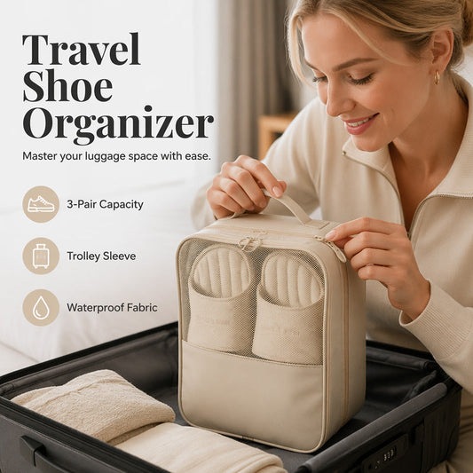 ⏳ Vente flash à durée limitée ! ✨ Sac à chaussures de voyage portable pour bagages