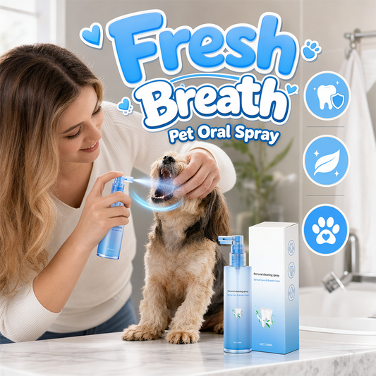 Spray nettoyant buccal pour chiens et chats