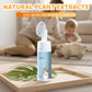 Mousse nettoyante sans rinçage pour le menton des animaux avec brosse en silicone