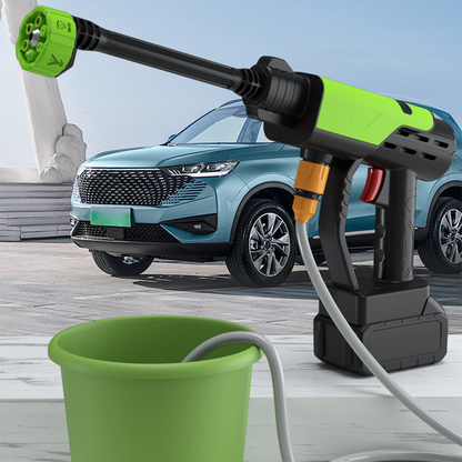 🚗 50% DE RÉDUCTION ! 💦 Nettoyeur Haute Pression Sans Fil – Plastique Haute Qualité – Turbo & Buse Rotative pour Voiture, Jardin et Usages Domestiques