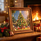 Kit de bricolage pour sapin de Noël avec pierres précieuses de formes spéciales