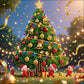 Kit de bricolage pour sapin de Noël avec pierres précieuses de formes spéciales