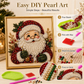 🧘 Kit de peinture nacrée thérapeutique pour Noël — Activité manuelle relaxante et apaisante