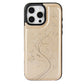 Étui de téléphone élégant avec porte-cartes à motif floral