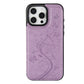 Étui de téléphone élégant avec porte-cartes à motif floral
