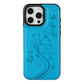 Étui de téléphone élégant avec porte-cartes à motif floral