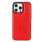 Étui de téléphone élégant avec porte-cartes à motif floral