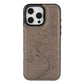 Étui de téléphone élégant avec porte-cartes à motif floral