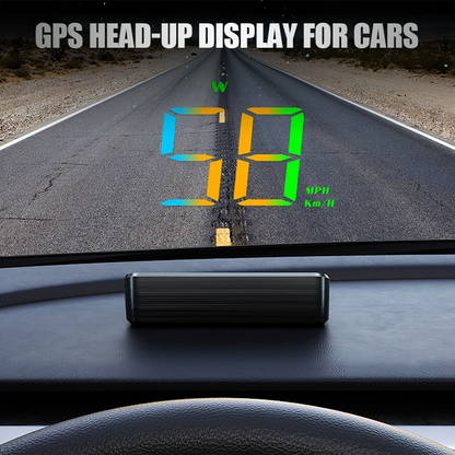 Affichage tête haute pour voiture avec GPS