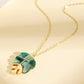 Collier pendentif feuille – Style léger et parfait pour les vacances