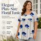 👕Tunique fluide à fleurs🏵️