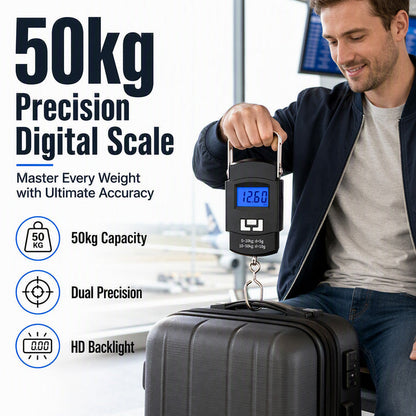 Mini balance à bagages numérique portable