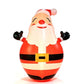 Gobelet gonflable Père Noël de 150 cm avec lumière LED - Décoration de fête de Noël en extérieur