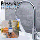 Robinet filtrant sous pression et anti-éclaboussures