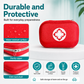 Trousse de premiers secours : Trousse d'urgence portable pour la maison — Complète avec accessoires | Ensemble de 26 pièces