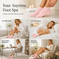 Chaussettes, gants et masque facial hydratants réutilisables en silicone