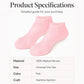 Chaussettes, gants et masque facial hydratants réutilisables en silicone
