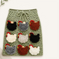 Tablier de collecte d'œufs de poule au crochet