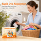 100 feuilles de linge anti-décoloration