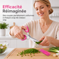 Ciseaux à herbes de cuisine à 5 lames