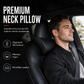 Oreiller ergonomique en mousse à mémoire de forme pour appui-tête de voiture