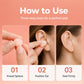 Bouchons d'oreilles en silicone malléable