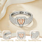 🥳VENTE EXCEPTIONNELLE 2026🥳💞Plus de 50 000 vendus !⏳✨Bague commémorative Cœur Étincelant pour les mères