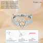 🥳VENTE EXCEPTIONNELLE 2026🥳💞Plus de 50 000 vendus !⏳✨Bague commémorative Cœur Étincelant pour les mères