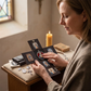 Pochette d'autel catholique portable de poche