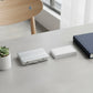 Porte-cartes de visite en alliage d'aluminium, format mini-mallett