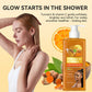 Gel douche hydratant et éclaircissant au curcuma