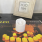 Bougies LED sans flamme à effet chaud et vacillant
