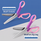 📢📢 50 % DE RÉDUCTION !! 🥳✨ Ciseaux zigzag multifonctionnels, ciseaux crantés ✂️🧵