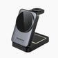 Chargeur sans fil rapide pliable 3 en 1 de 15 W