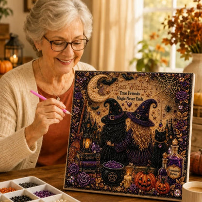 🎃 Kit DIY de peinture perle synthétique Halloween ✨