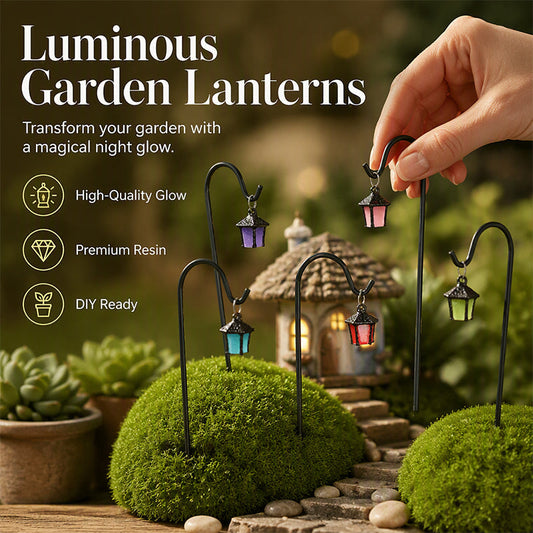 🌿 Tuteurs pour plantes phosphorescents – 50 % de réduction ! 7 couleurs, résine de qualité supérieure, crochets en fer robustes – une décoration de jardin magique. 🌙