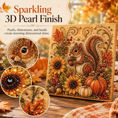 Kit de peinture nacrée 3D automne