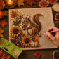 Kit de peinture nacrée 3D automne