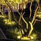 🌳💡 Éclairage solaire annulaire pour arbres – Spots extérieurs résistants aux intempéries pour arbres, piliers et jardin