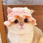 Joli chapeau tricoté pour animaux de compagnie