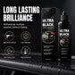 Rénovateur de plastique automobile 120 ml, agent d'entretien des garnitures noires pour le detailing automobile